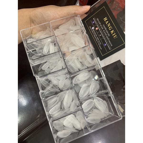 HSM NHÁM BẦU TRONG HỘP 600 MÓNG LOẠI ĐẸP HÀNG CAO CẤP