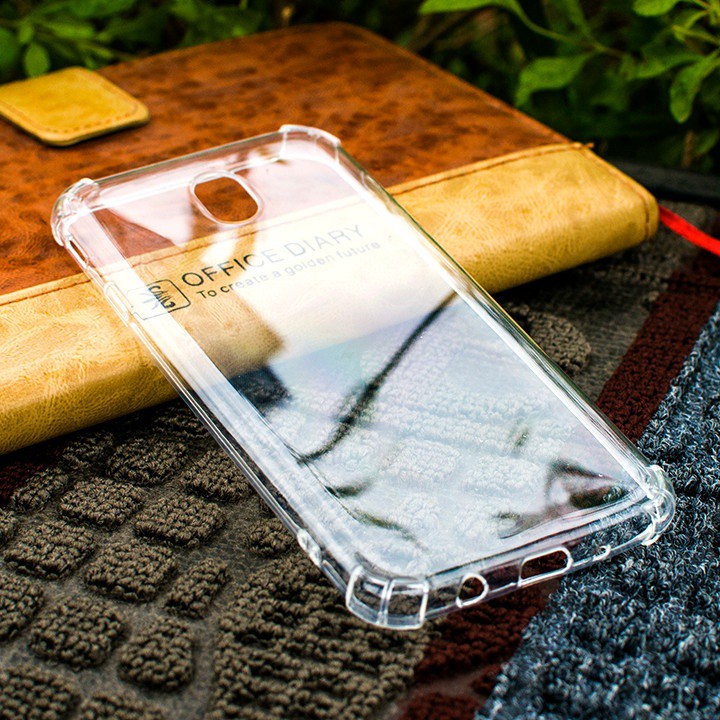Ốp lưng Samsung J7 Pro, J7 Plus Ốp dẻo trong TPU chống sốc 4 góc cạnh