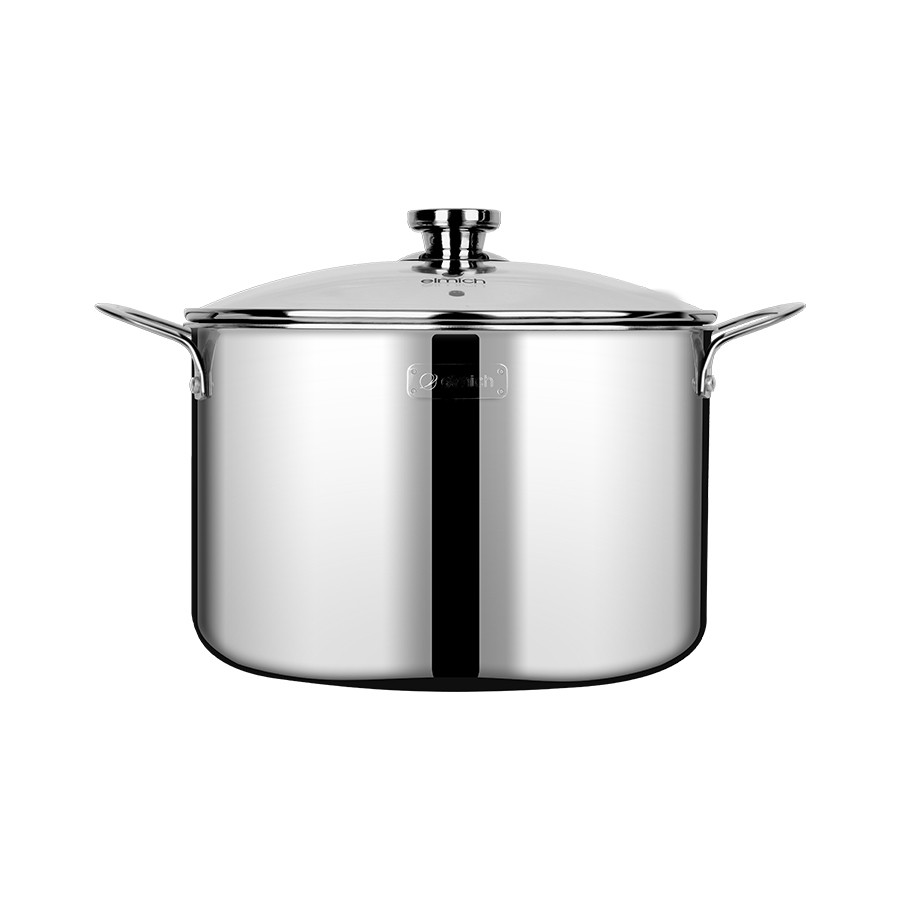 [Mã LIFECPMALL giảm 12% đơn 250K] Nồi luộc gà Inox 3 lớp đáy liền Elmich Trimax Classic 28cm