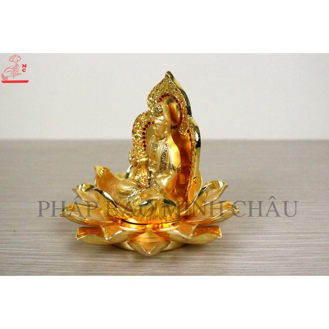 [PHÁP BẢO MINH CHÂU] TƯỢNG BÀY ÔTÔ HK ĐẾ SEN NỞ (QUAN ÂM - THIÊN THỦ 2 MẶT - QUAN ÂM 2 MẶT)