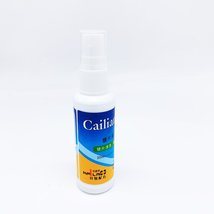 Nước Xịt Kính Chuyên Dụng - Nước Xịt Kính Mắt Cận Giá Rẻ Loại Bỏ Bụi Vết Bẩn Chai 50ml