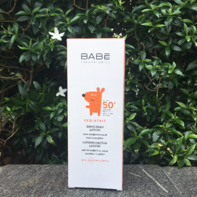 Kem Chống Nắng Bảo Vệ  Làn Da Mong Manh Bé Cho Trẻ Sơ Sinh, Trẻ Nhỏ Babe Sunscreen Lotion 100ml