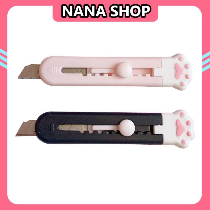 [ĐƯỢC LỰA MÀU] Dao Rọc Giấy Hình Chân Mèo - NANA Accessories