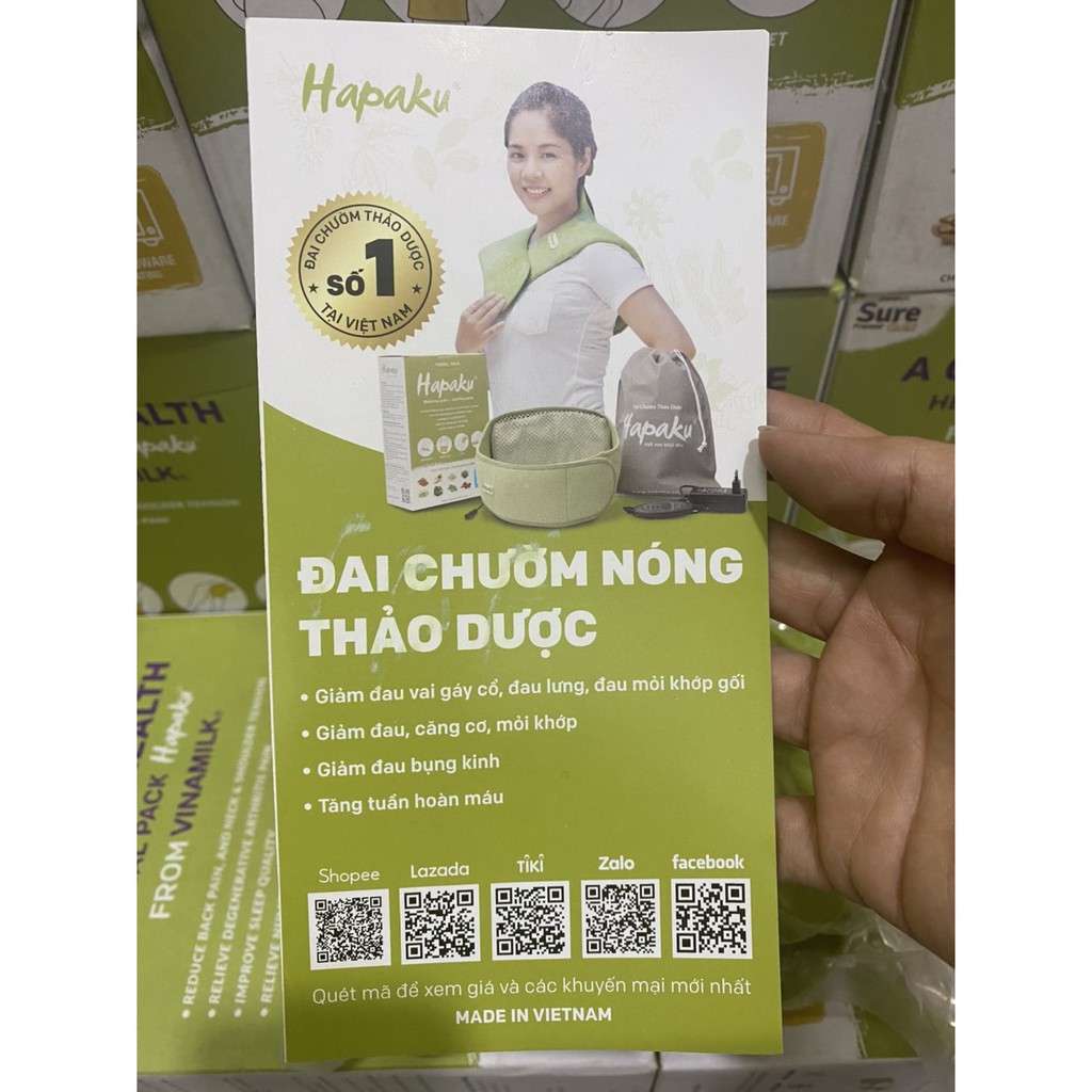 ĐAI CHƯỜM LƯNG THẢO DƯỢC HAPAKU