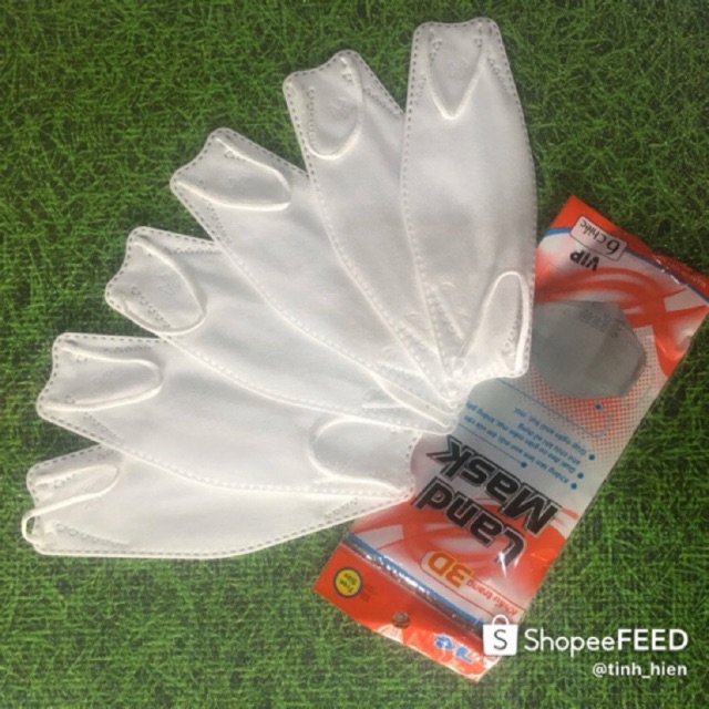 SIÊU RẺ. Túi 6 CHIẾC Khẩu trang Land mask 3D xuất Hàn. | BigBuy360 - bigbuy360.vn