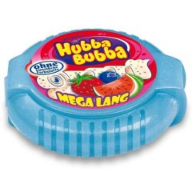 Combo 4 hộp Hubba Bubba cuộn gum dài 180 cm