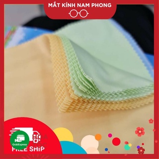 [❌LOẠI TỐT❌] Khăn Lau Kính Đa Năng Chuyên Dụng - Lau Mắt Kính Cận Mặt Kính Điện Thoại