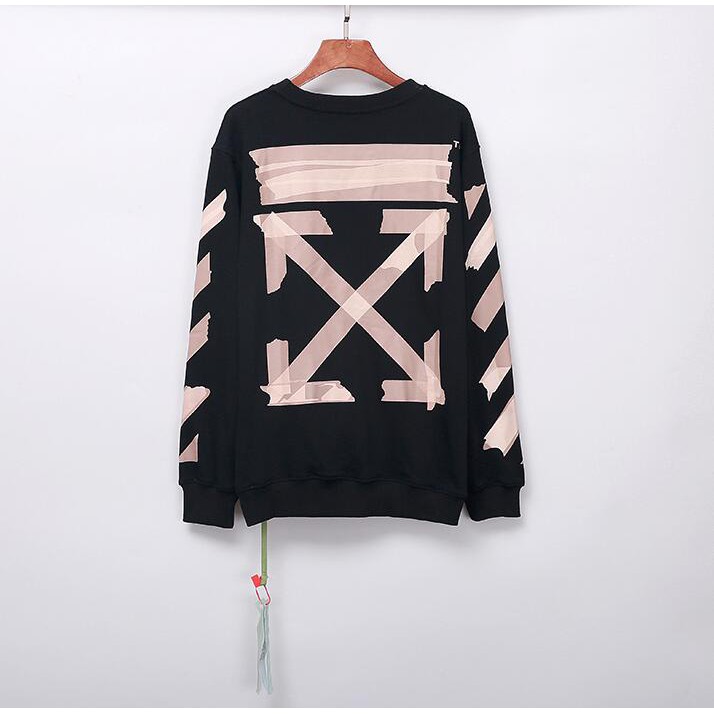Áo Sweater Off White In Chữ Thời Trang Cao Cấp