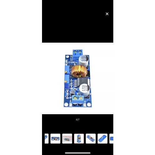 Mô đun hạ áp DC-DC 5A XL4015 ADJ có hạn dòng - LED DRIVER V2