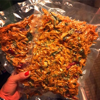 Gà khô xé cay 1kg