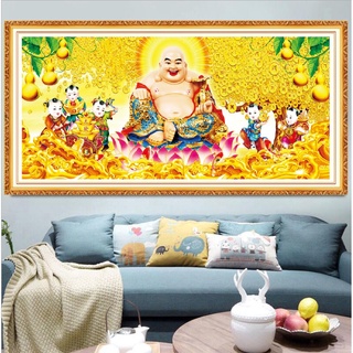 Tranh thêu chữ thập ( Giá sỉ) Ông Phật Hy Lạc MN0186 110x55cm, MN0187 150x70cm; đá YD3007 (150x70cm), YD3006 100x50cm