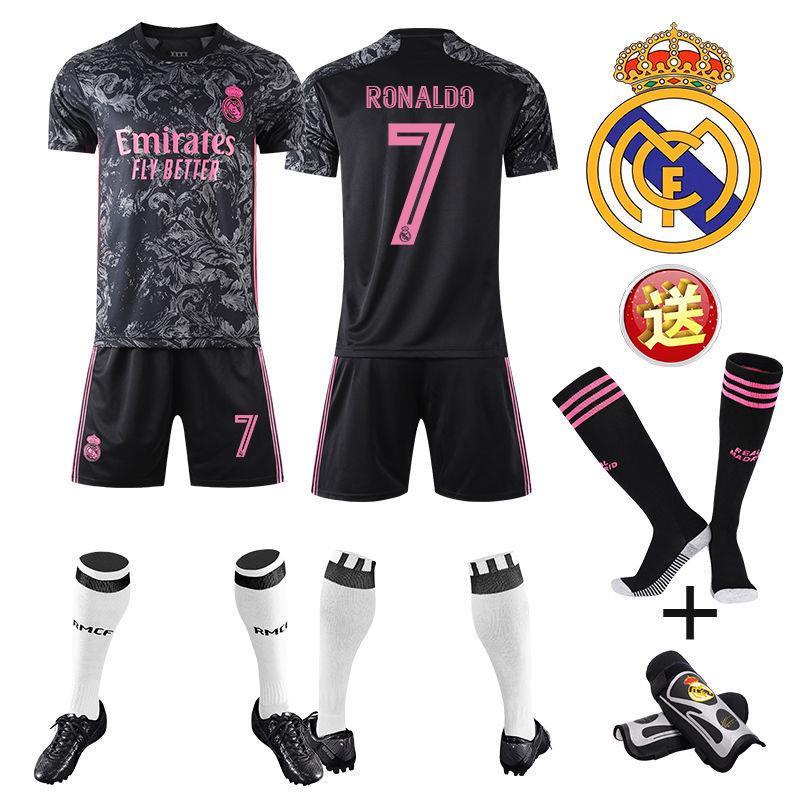 Áo Bóng Đá Hai Lớp Mẫu Mới Của Hoàng Gia Madrid 20-21 Áo Thun Số 7 C Romoderich Arzar Jersey