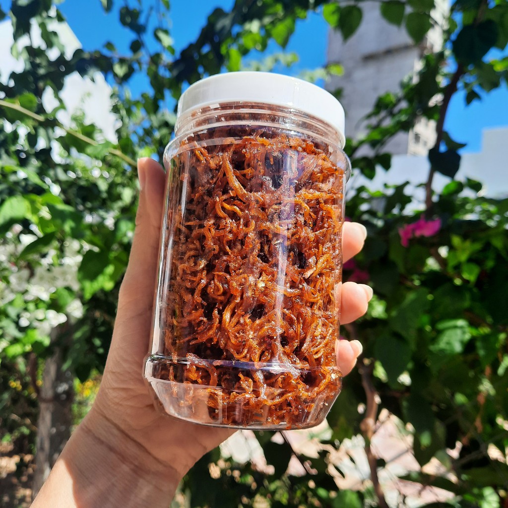 Hũ 200gr Cá Cơm Rim giòn - Cá Cơm Mờm Sữa Rim | BigBuy360 - bigbuy360.vn