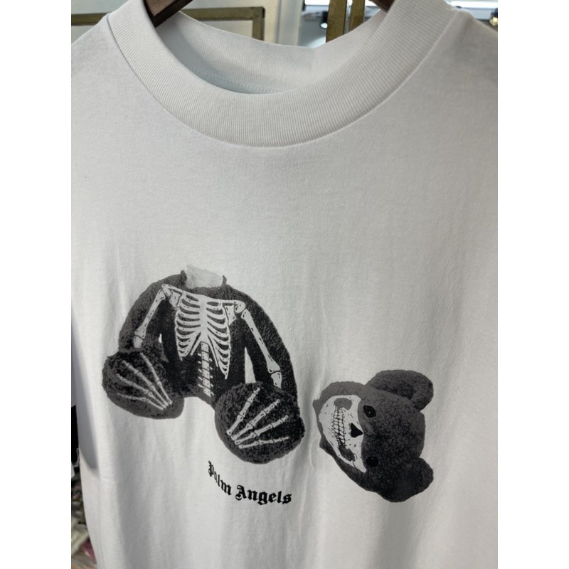 Áo phông tee nam nữ Palm Angels oversize streetwear , Áo thun unisex form rộng tay lỡ