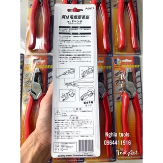 9″ Kìm bấm cắt dây điện cao cấp A0077 BUDDY