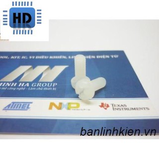 Vít ren nhựa m4+10mm zin hd1
