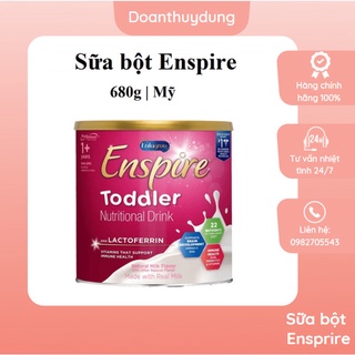 Sữa bột Enspire Toddler cho bé hộp 680gram t11/2022