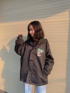 Áo khoác dù 2 lớp “ RAP “ 3 màu