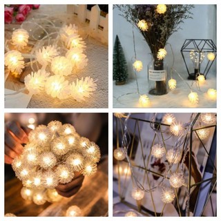 Dây Đèn 10 /20 Led Trang Trí Hình Quả Thông/ Bồ Công Anh/Trăng lưỡi liềm