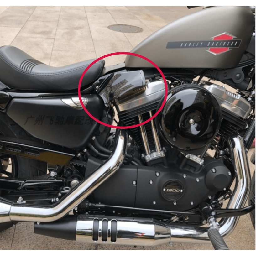 Applicable to Harley Sportster XL883 X48 1200 04-21 Modified Heat Shield Anti-scalding Heat Shield