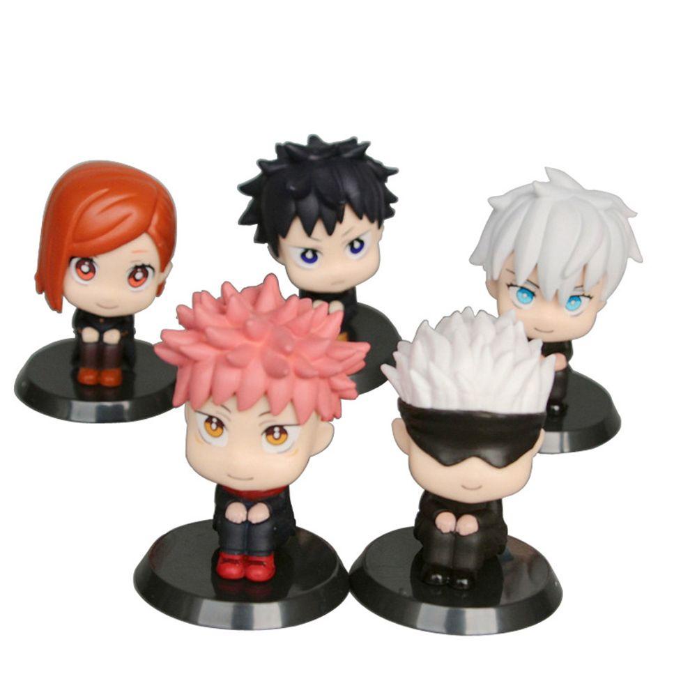 Mô Hình Đồ Chơi Nhân Vật Jujutsu Kaisen Figma Q ver Lovely Gojo Satoru Itadori Yuji Trong Phim Hoạt Hình &quot;REBUY1&quot;