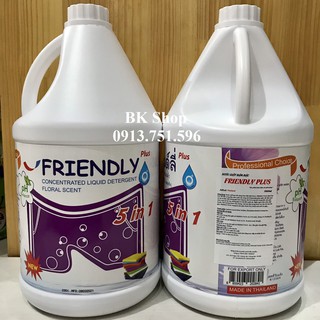 Nước giặt đậm đặc Friendly Plus 3500ml Thái Lan