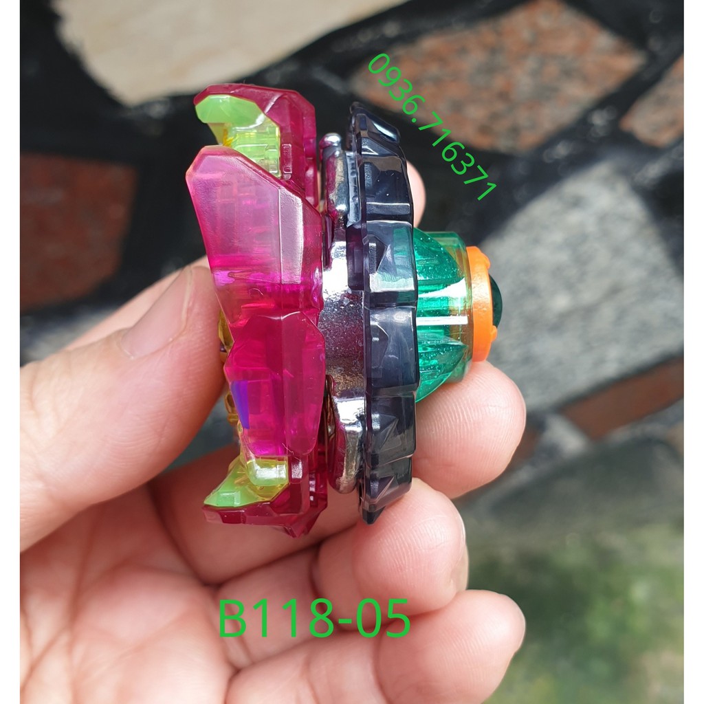 Con Quay Takaratomy beyblade burst B111, quay phải, không kèm phóng quay