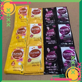 Dây 12 Gói Dầu Gội-Xả Sunsilk 6g