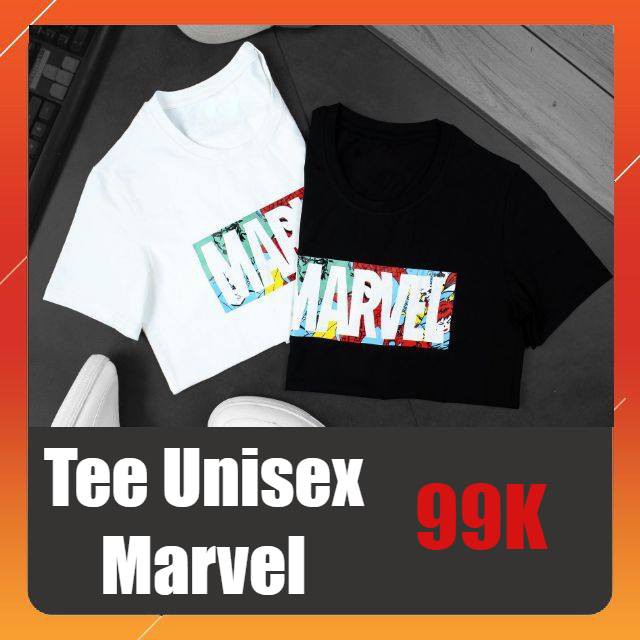 [Giá Sốc 99K] Áo Thun Unisex In Hình Marvel