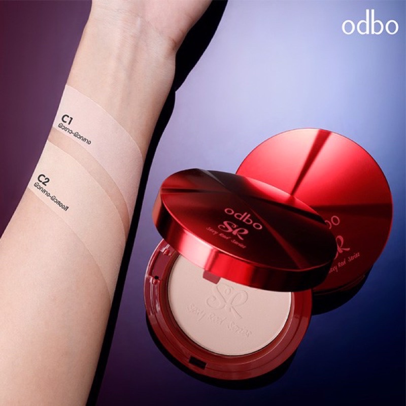Phấn nền trang điểm Odbo SR Sexy Red Series OD638 Thái Lan