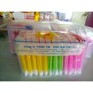 Tăm bông 2 đầu hàng cty Hoa Việt Úc