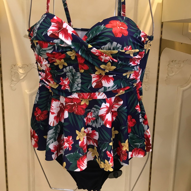 Bikini 2 mảnh hoạ tiết tôn dáng🏝☘️