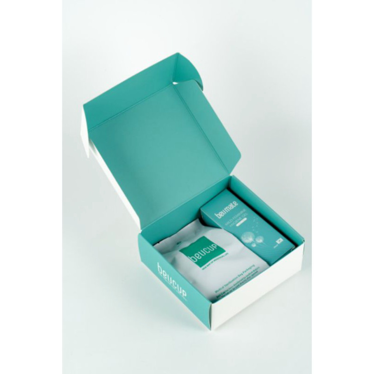 Cốc nguyệt san Beu Cup chính hãng 100%, Silicol y tế Đức siêu mềm, đạt chuẩn FDA Hoa Kỳ