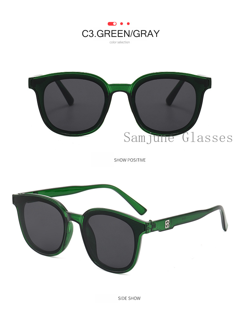 Kính mát SAMJUNE phong cách hipster đường phố thời trang cá tính