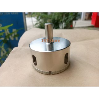 Mũi khoan khoét kính gạch đá lưỡi kim cương nhân tạo số 60 55 53 50 42