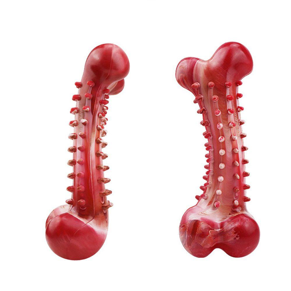 WTTLE Bàn Chải Đánh Răng Hình Khúc Xương Cho Thú Cưng