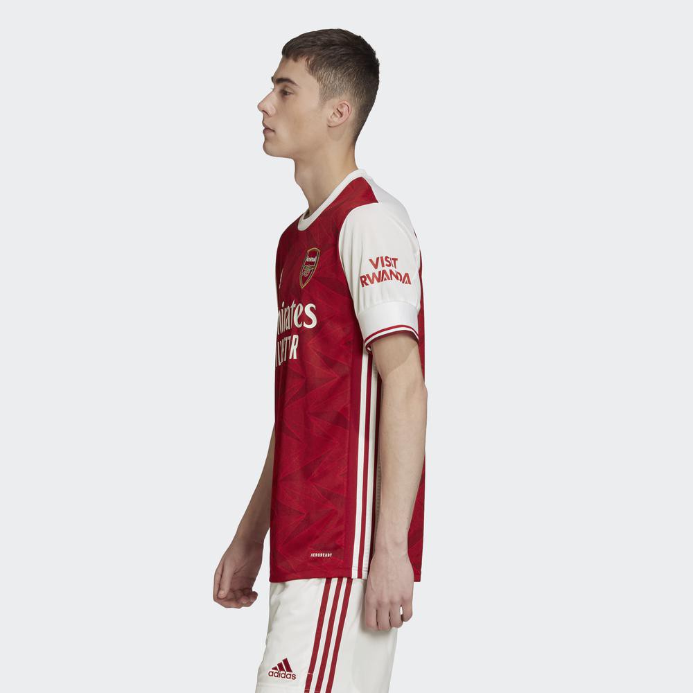 [Mã WABRD7 giảm 150K đơn 1 Triệu] adidas FOOTBALL/SOCCER Áo đấu sân nhà Arsenal 20/21 Nam Màu đỏ EH5817