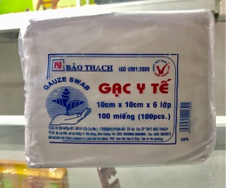Gạc y tế đắp mặt nạ spa (100miếng)