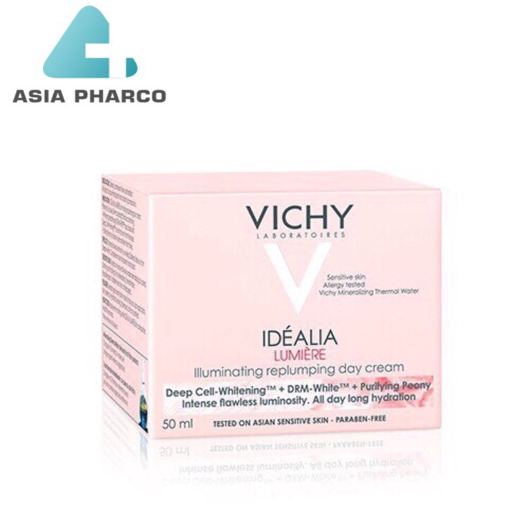 kem dưỡng da trắng hồng căng mọng ban ngày Vichy Ideal Lumiere Day Cream 50ml