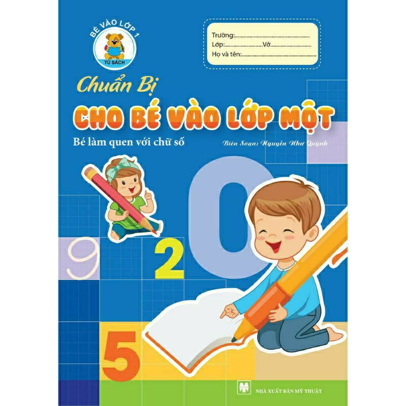 Sách - Bộ 10 Quyển Tô Nét Cơ Bản, Tô Chữ, Tô Số - Làm Quen Chữ Cái / Chữ Số ( Chuẩn Bị Vào Lớp 1 )