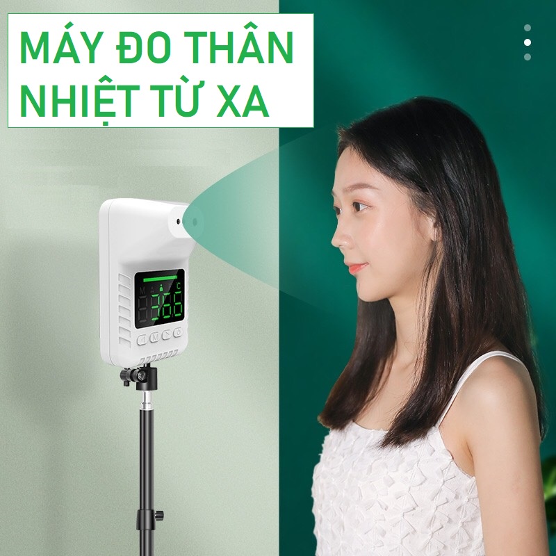 Máy đo thân nhiệt cảm biến hồng ngoại tự động, đo từ xa tránh tiếp xúc an toàn phòng dịch