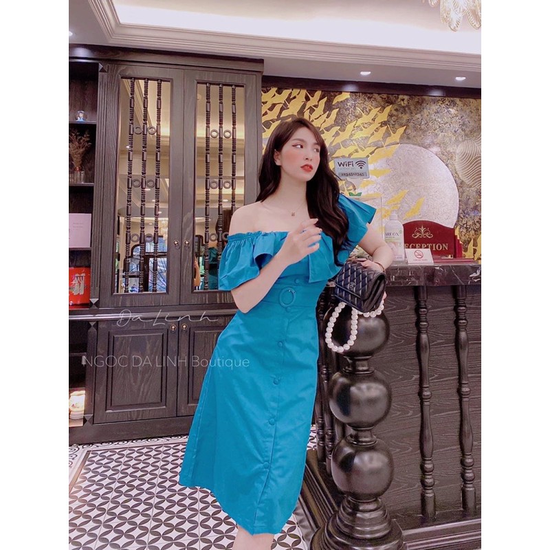 VÁY BÈO VAI CÚC BỌC ĐAI EO | BigBuy360 - bigbuy360.vn