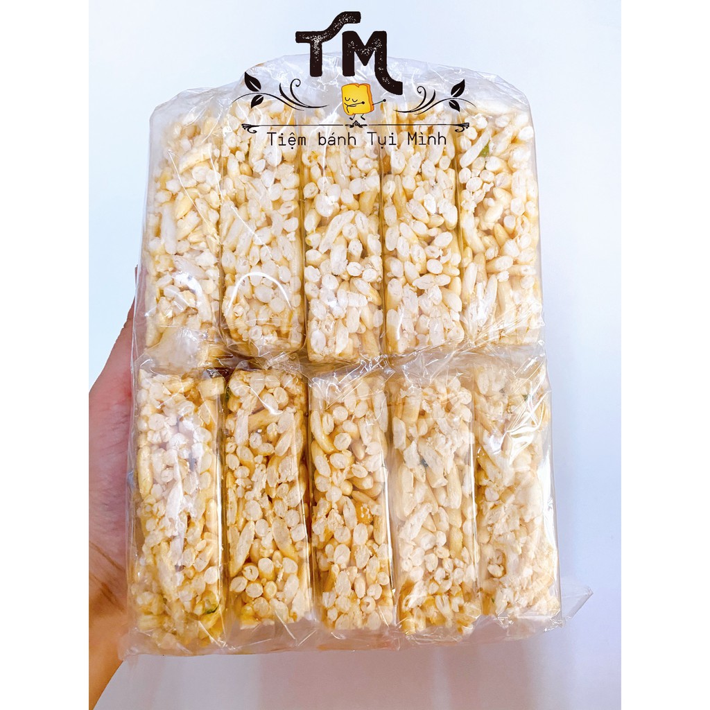 10 gói Cốm gạo miền Tây thơm, ngon, giòn rụm