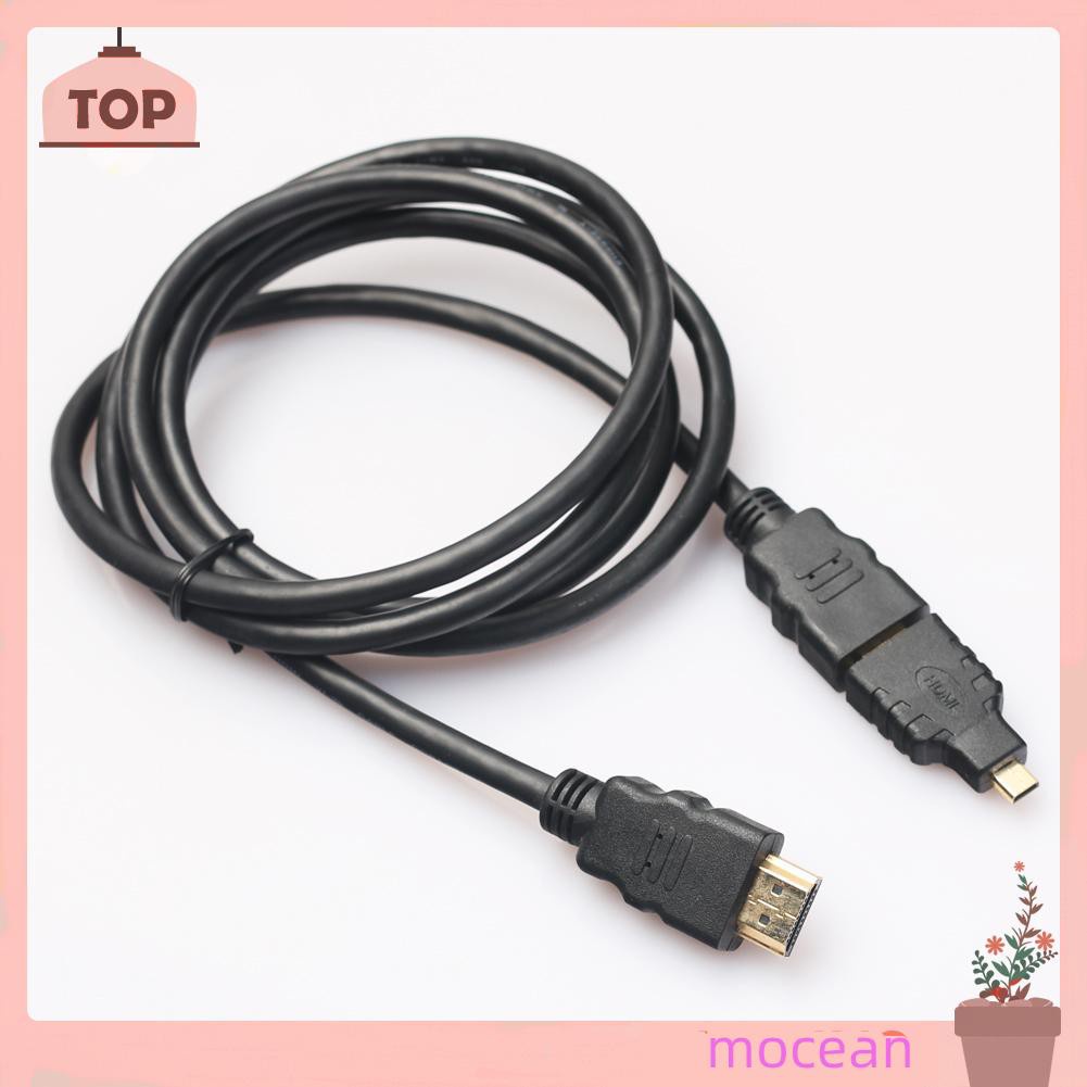 Mocean 3 in 1 High Speed HDMI-compatible to Mini/Micro HDMI-compatible Adapter Cable for PC TV PS4