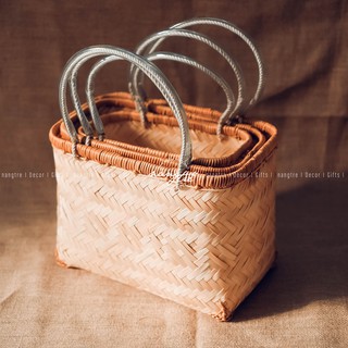 GIỎ MẤY TRE ĐAN TIỆN DỤNG - THÂN THIỆN MÔI TRƯỜNG