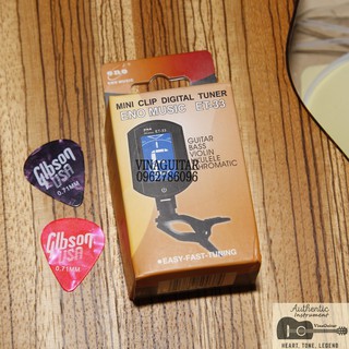  Máy chỉnh dây Eno ET33 Cho Guitar Ukulele Sáo Violin Đa Năng