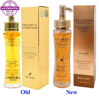 Tinh Chất Collagen & Luxury Gold 3W Clinic 150ml