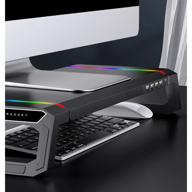 💎SALE💎Bàn kê Laptop Gaming RCB Đèn LED cao cấp - Kệ để màn hình đa năng💎SALE💎