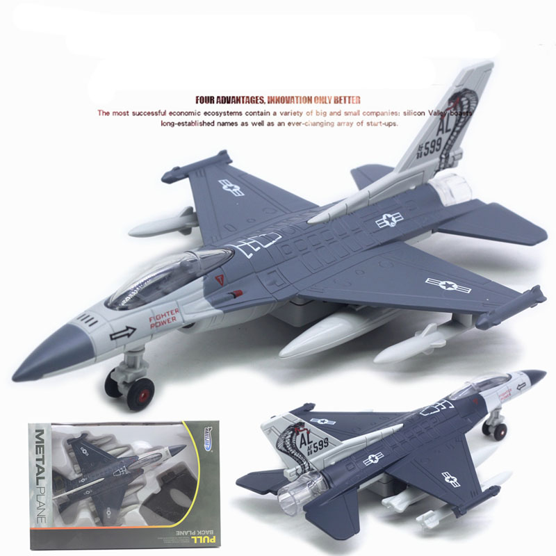 Mô Hình Máy Bay Chiến Đấu Mỹ Air Force F15 Bằng Hợp Kim Kích Thước 22cm