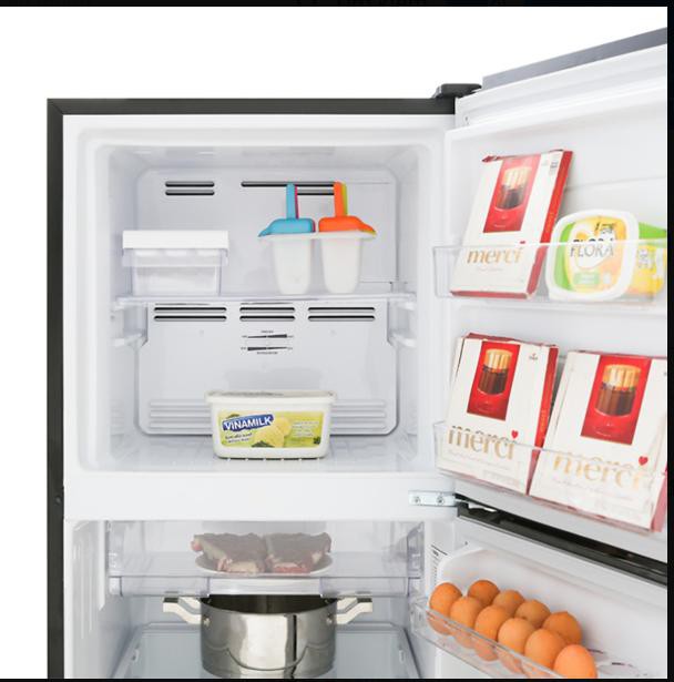 Tủ lạnh Toshiba Inverter 180 lít GR-B22VU - Công nghệ Inverter - Kiểu tủ 2 cánh, ngăn đá trên